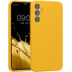 KW Samsung Galaxy A34 5G Θήκη Σιλικόνης Rubber TPU - Radiant Yellow - 60807.165