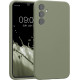 KW Samsung Galaxy A34 5G Θήκη Σιλικόνης Rubber TPU - Gray Green - 60807.172