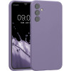 KW Samsung Galaxy A34 5G Θήκη Σιλικόνης Rubber TPU - Violet Purple - 60807.222