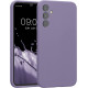 KW Samsung Galaxy A34 5G Θήκη Σιλικόνης Rubber TPU - Violet Purple - 60807.222