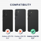 KW Samsung Galaxy A34 5G Θήκη Σιλικόνης Rubber TPU - Black Matte - 60807.47