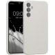 KW Samsung Galaxy A34 5G Θήκη Σιλικόνης Rubber TPU - White Matte - 60807.48