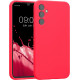 KW Samsung Galaxy A34 5G Θήκη Σιλικόνης Rubber TPU - Neon Pink - 60807.77