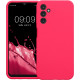 KW Samsung Galaxy A14 5G Θήκη Σιλικόνης Rubber TPU - Neon Pink - 60808.77
