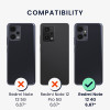 KW Xiaomi Redmi Note 12 4G Θήκη από Φυσικό Ξύλο - Design Indian Sun - Dark Brown - 61179.03