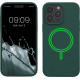 KW iPhone 14 Pro Max Θήκη Σιλικόνης Rubber TPU με MagSafe - Moss Green - 60994.169