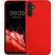 KW Samsung Galaxy A14 5G Θήκη Σιλικόνης TPU - Metallic Dark Red - 61163.36
