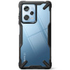 Ringke Xiaomi Redmi Note 12 Pro 5G / Poco X5 Pro 5G Fusion X Σκληρή Θήκη με Πλαίσιο Σιλικόνης - Black