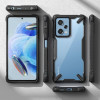 Ringke Xiaomi Redmi Note 12 Pro 5G / Poco X5 Pro 5G Fusion X Σκληρή Θήκη με Πλαίσιο Σιλικόνης - Black