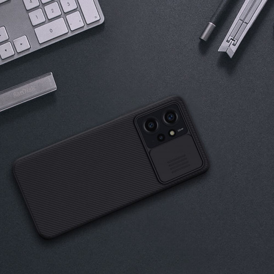 Nillkin Xiaomi Redmi Note 12 4G CamShield Σκληρή Θήκη με Κάλυμμα για την Κάμερα - Black