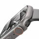 Tech-Protect Θήκη Apple Watch 4 / 5 / 6 / SE 44mm Defence 360 με Προστασία Οθόνης - Titanium / Orange