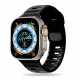 Tech-Protect Λουράκι Apple Watch 2 / 3 / 4 / 5 / 6 / 7 / 8 / 9 / SE / ULTRA / ULTRA 2 - 42 / 44 / 45 / 49 mm IconBand Line Λαστιχένιο - Black
