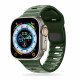 Tech-Protect Λουράκι Apple Watch 2 / 3 / 4 / 5 / 6 / 7 / 8 / 9 / SE / ULTRA / ULTRA 2 - 42 / 44 / 45 / 49 mm IconBand Line Λαστιχένιο - Army Green