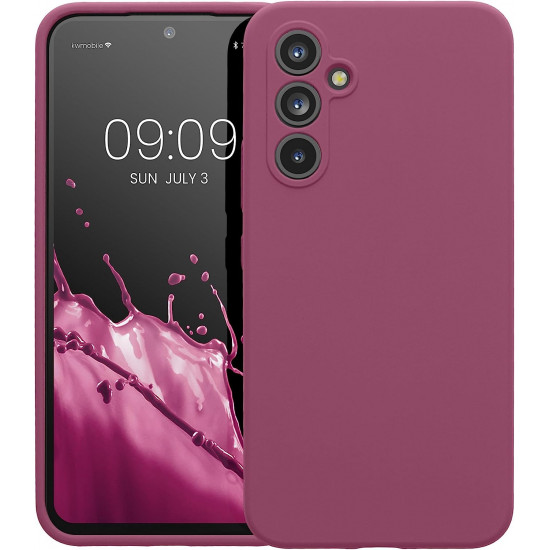 KW Samsung Galaxy A54 5G Θήκη Σιλικόνης Rubberized TPU - Orchid Purple - 60795.235