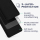 KW Xiaomi Poco X5 Pro 5G Θήκη Σιλικόνης Rubberized TPU - Black - 60898.01