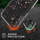 KW Samsung Galaxy A14 5G Θήκη Σιλικόνης TPU με Λουράκι - Design Cherry Blossoms - Pink / Dark Brown / Διάφανη - 61332.02