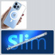 Tech-Protect iPhone 13 mini MagMat Σκληρή Θήκη με Πλαίσιο Σιλικόνης και MagSafe - Clear