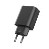 TECH-PROTECT C30W QC3.0 Οικιακός Φορτιστής Γρήγορης Φόρτισης με 2 Θύρες Type C και 1 Θύρα USB - Black