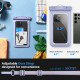 Spigen A601 Universal Αδιάβροχη Θήκη για Smartphones - Aqua Blue