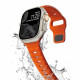 Tech-Protect Λουράκι Apple Watch 2 / 3 / 4 / 5 / 6 / 7 / 8 / 9 / SE - 38 / 40 / 41 mm IconBand Line Λαστιχένιο - Orange