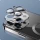 Tech-Protect iPhone 12 Pro Max Magshine Θήκη Σιλικόνης TPU με Magsafe - Διάφανη / Black