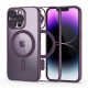 Tech-Protect iPhone 14 Pro Max Magshine Θήκη Σιλικόνης TPU με Magsafe - Διάφανη / Purple