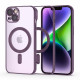 Tech-Protect iPhone 14 Magshine Θήκη Σιλικόνης TPU με Magsafe - Διάφανη / Violet