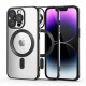Tech-Protect iPhone 14 Pro Max Magshine Θήκη Σιλικόνης TPU με Magsafe - Διάφανη / Black