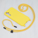 Techsuit Samsung Galaxy A54 5G Crossbody Lanyard Θήκη Σιλικόνης TPU με Λουράκι - Yellow