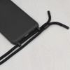 Techsuit Xiaomi 12T / 12T Pro Crossbody Lanyard Θήκη Σιλικόνης TPU με Λουράκι - Black