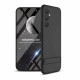 GKK Samsung Galaxy A34 5G Θήκη 360 Full Body με Προστασία Οθόνης - Black