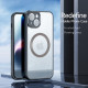 Dux Ducis iPhone 14 Aimo MagSafe Σκληρή Θήκη με Πλαίσιο Σιλικόνης και MagSafe - Black