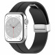 Techsuit W011 Λουράκι Apple Watch 2 / 3 / 4 / 5 / 6 / 7 / 8 / 9 / SE - 38 / 40 / 41 mm - Black