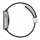 Techsuit W011 Λουράκι Apple Watch 2 / 3 / 4 / 5 / 6 / 7 / 8 / 9 / SE - 38 / 40 / 41 mm - Black