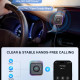 Joyroom JR-CB3 Bluetooth Receiver για Αναπαραγωγή Μουσικής / Κλήσεις στο Αυτοκίνητο με Καλώδιο - Grey