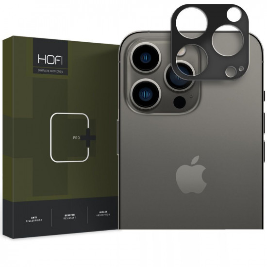 Hofi iPhone 15 Pro / iPhone 15 Pro Max Alucam Pro+ Μεταλλικό Προστατευτικό για την Κάμερα - Black