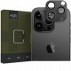 Hofi iPhone 15 Pro / iPhone 15 Pro Max Fullcam Pro+ Μεταλλικό Προστατευτικό με Γυαλί για την Κάμερα - Black
