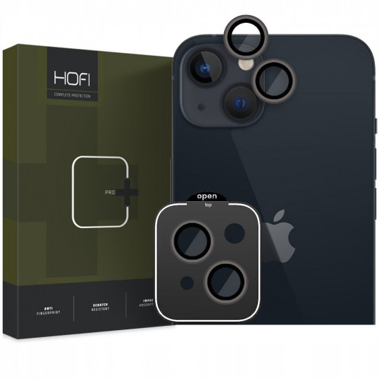 Hofi iPhone 15 / iPhone 15 Plus CamRing Pro+ Αντιχαρακτικό Γυαλί για την Κάμερα - Black