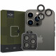 Hofi iPhone 15 Pro / iPhone 15 Pro Max CamRing Pro+ Αντιχαρακτικό Γυαλί για την Κάμερα - Black