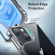 ESR iPhone 15 Air Armor Σκληρή Θήκη με Πλαίσιο Σιλικόνης - Διάφανη