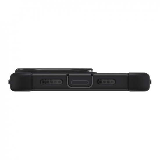 iPhone 15 Pro ESR Armor Tough Kickstand HaloLock MagSafe Case - Black /  Clear