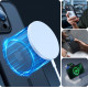 Tech-Protect iPhone 15 Pro Max MagMat Σκληρή Θήκη με Πλαίσιο Σιλικόνης και MagSafe - Black / Διάφανη