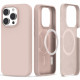 Tech-Protect iPhone 15 Pro Max Silicone Magsafe Θήκη Σιλικόνης TPU - Candy Pink