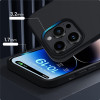 Tech-Protect iPhone 15 Pro Silicone Magsafe Θήκη Σιλικόνης TPU - Matte Black