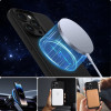Tech-Protect iPhone 15 Pro Silicone Magsafe Θήκη Σιλικόνης TPU - Matte Black