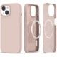 Tech-Protect iPhone 15 Silicone Magsafe Θήκη Σιλικόνης TPU - Candy Pink