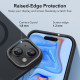 ESR iPhone 15 Cloud Kickstand Halolock MagSafe Σκληρή Θήκη με Πλαίσιο Σιλικόνης και Stand - Black