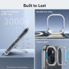 ESR iPhone 15 Classic Kickstand Halolock MagSafe Σκληρή Θήκη με Πλαίσιο Σιλικόνης και Stand - Διάφανη