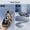 ESR iPhone 15 Classic Kickstand Halolock MagSafe Σκληρή Θήκη με Πλαίσιο Σιλικόνης και Stand - Διάφανη