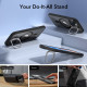 ESR iPhone 15 Classic Kickstand Halolock MagSafe Σκληρή Θήκη με Πλαίσιο Σιλικόνης και Stand - Διάφανη / Black